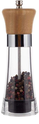 Млин для спецій Pepper Mill Ø6х18см ручний млин для перцю Kamille (1166467)
