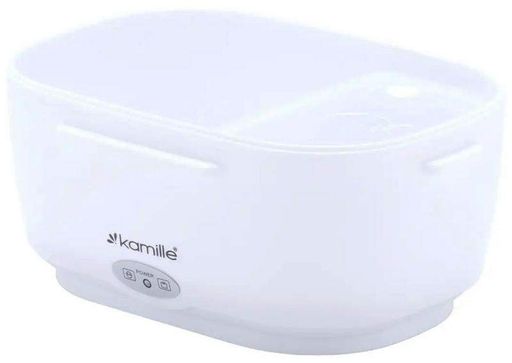 Ланч-бокс Snack 450мл + 650мл с подогревом 220V или 12V серый Kamille (1166599)