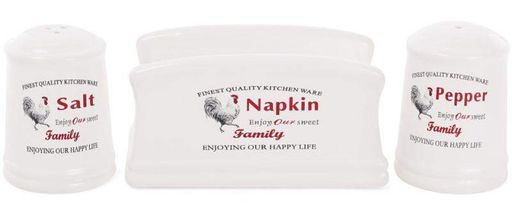 Подставка для салфеток Тоскана NAPKIN 13х6х7см салфетница Bona (1167660)