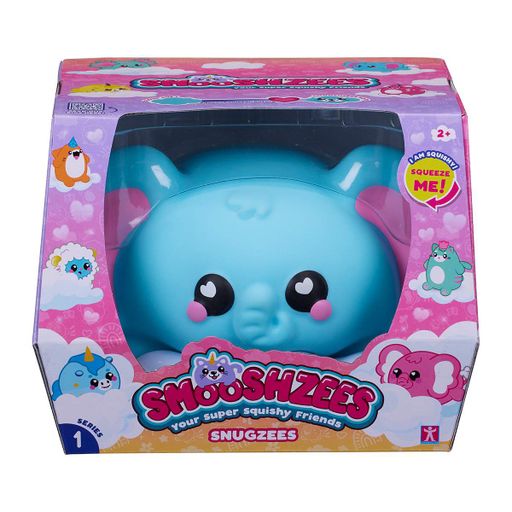 Коллекционная игрушка-антистресс Smooshzees серии Snugzees Слон Луна (1168340)