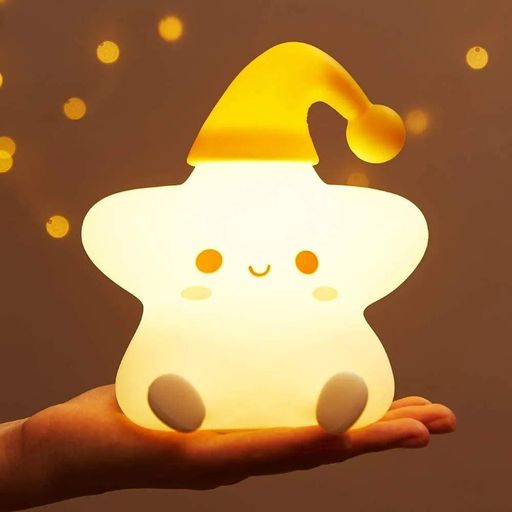 Нічний світильник силіконова RIAS Зірочка Light Star з акумулятором (3_04331) (1168853)
