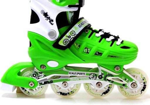 Роликові ковзани Scale Sports 38-42 Green (1352221227-L) (1171401)