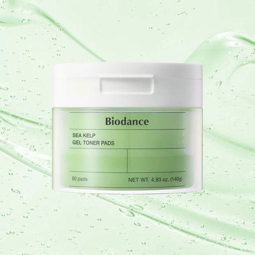 Тонер-пады для лица Biodance Sea Kelp Gel Toner Pads с водорослями, 60 шт