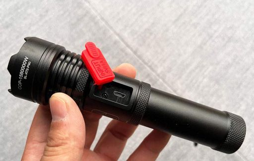Фонарь мощный яркий X-BALOG BL-X72-P90 светодиодный аккумуляторный ручной фонарик с зумом 18650 (1172297)