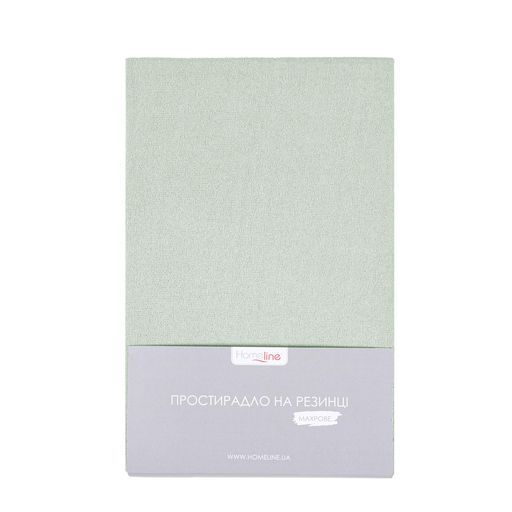 Простирадло Home Line 65376 Україна 180x200  Бавовна, Поліестер Зелений (1175791)