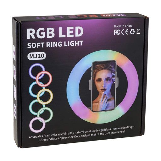 LED лампа RGB MJ20 20 cm. Чорний (1180261)