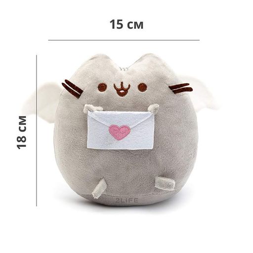 М'яка іграшка ST Pusheen cat з листом + подарунок (vol-1042) (1192995)
