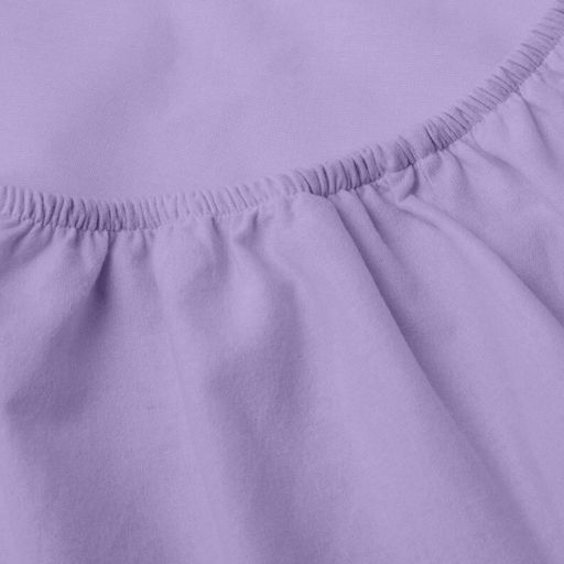 Простирадло на резинці в дитяче ліжечко 60х120 фланель LAVENDER COSAS (4822052368534) (1193145)