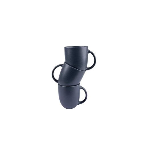 Чашка 300 мл  Krauff Hattu Black чорна порцеляна (. 24-320-037) (1198053)