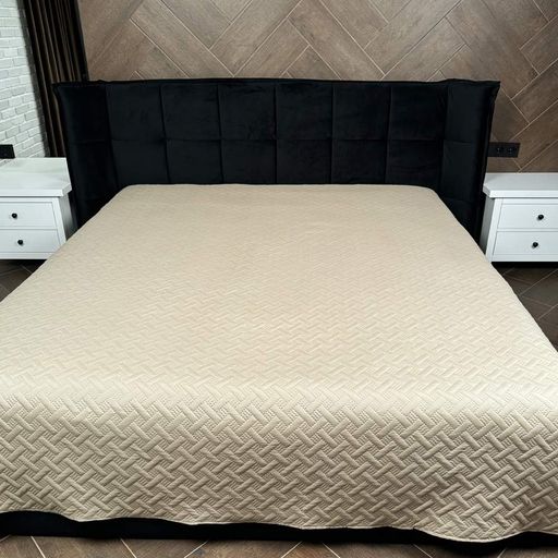 Покрывало 180х220 Dana Deco narzuta плетение капучино бежевый микрокоттон (. 9985992) (1198314)
