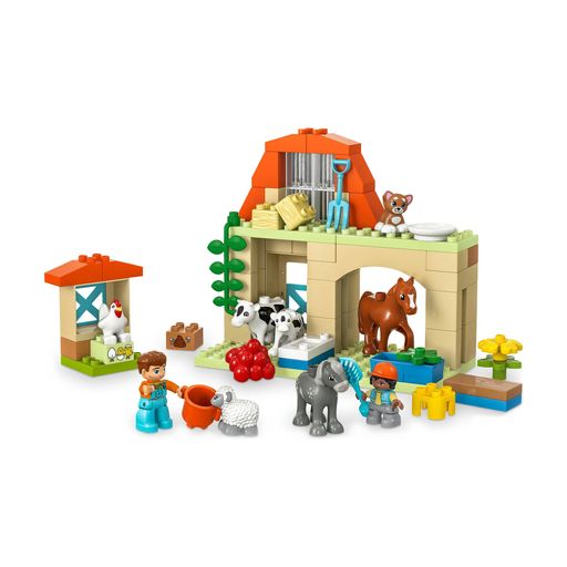 Конструктор LEGO DUPLO Town Уход за животными на ферме, 74 деталей, от 2 лет (10416)