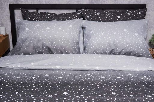 Комплект постільної білизни Moon&Star Микросатин Premium Starry Night наволочки 4х70х70