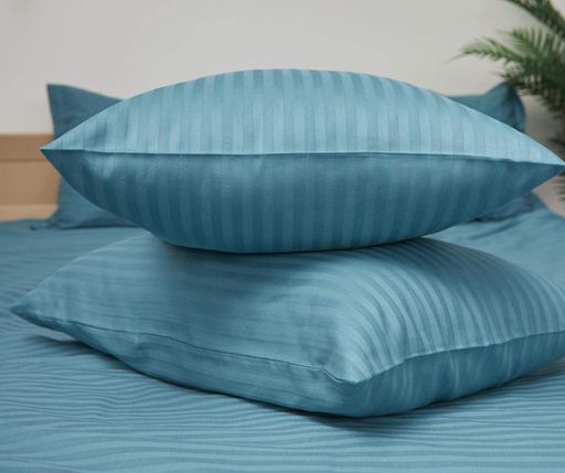 Набор наволочек Moon&Star Satin Stripe Stripe Green 50х70 2 шт (1200985)