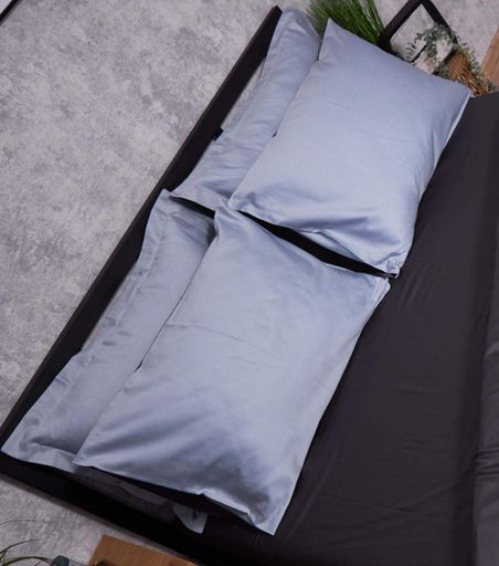 Набор наволочек Moon&Star Satin Premium Skyline Gray 40х60 2 шт (1201006)