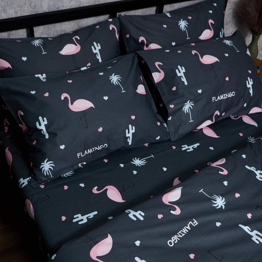 Набор наволочек Moon&Star Satin Elit Flamingo 50х50 2 шт (1201316)