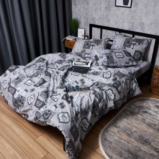 Пододеяльник Moon&Star Бязь Gold Люкс Vintage Keys Полуторное 143 x 210 см (1202252)