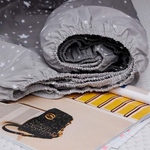 Простирадло на резинці Moon&Star Night Sky Бязь Gold Люкс 200х220х20 см (1202353)