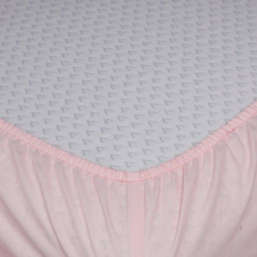 Простирадло на резинці Moon&Star Soft Rose Бязь Gold Люкс 120х200х25 см (1202404)