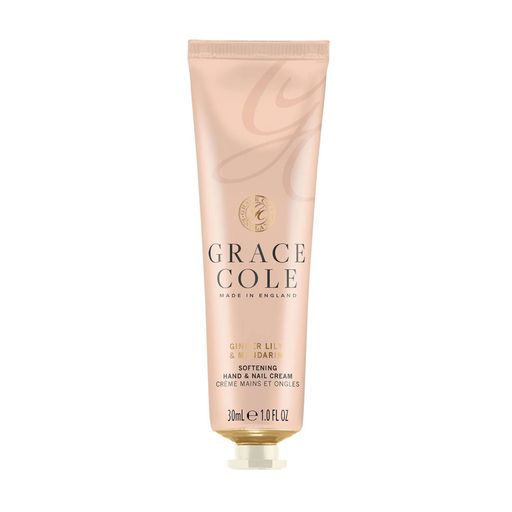 Крем для рук и ногтей Grace Cole Softening Hand & Nail Cream Имбирь, лилия и мандарин, 30 мл