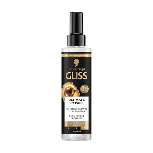 Набір для догляду волосся Gliss Ultimate Repair. Hair Reconstruction (шампунь, 250 мл + експрес-кондиціонер, 200 мл)