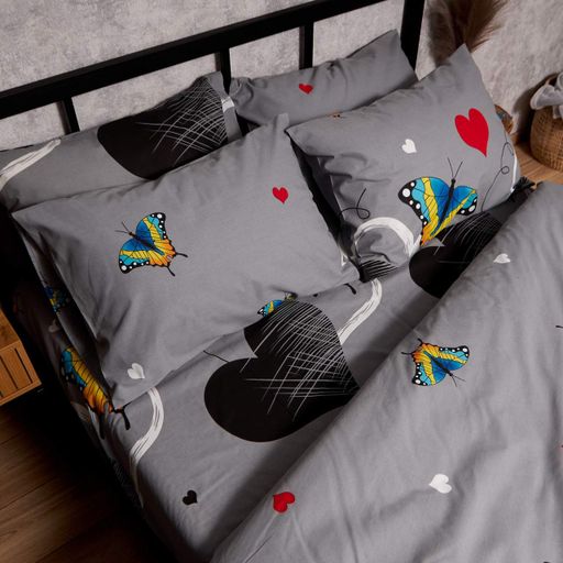 Набор наволочек Moon&Star Бязь Gold Люкс Butterfly Love 60х60 2 шт (1202965)