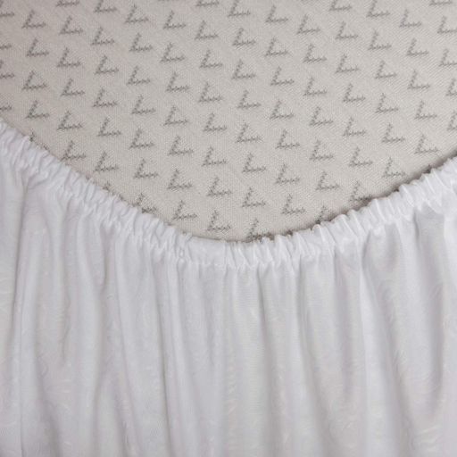 Простынь на резинке Moon&Star Snowy Microfiber Microfiber 90х200х25 см (1203346)