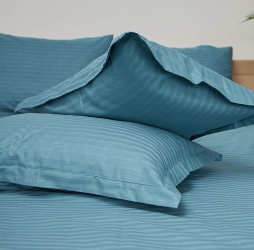 Набор наволочек Moon&Star Satin Stripe Stripe Green 60х60 2 шт (1203736)