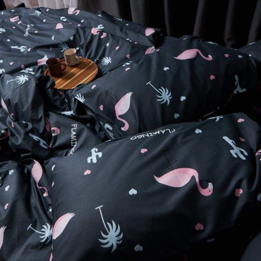 Набор наволочек Moon&Star Satin Elit Flamingo 40х40 2 шт (1204235)