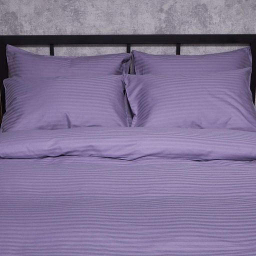 Набір наволочок Moon&Star Satin Stripe Soft Lilac 50х50 2 шт (1204253)