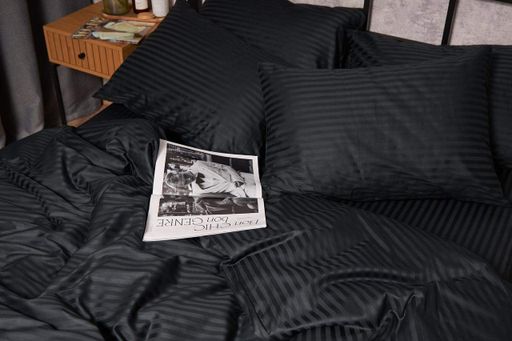 Набор наволочек Moon&Star Satin Stripe Midnight Luxe 50х70 2 шт MS-840000651 (1204294)