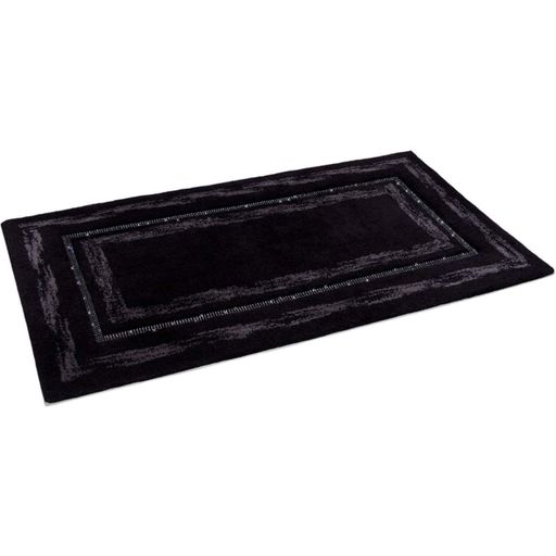 Коврик для ванной/прикроватный PHP Diamond Black 55х110 см черный (1204867)
