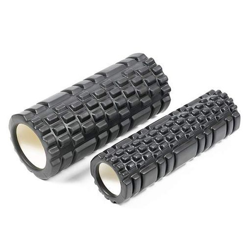 Масажний ролик Grid Roller Double 33 см Чорний EasyFit CL0147944 (1206804)