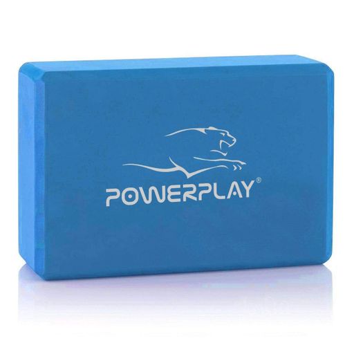 Блок для йоги 2 шт PowerPlay 7,6x15,2x22,9 см Синій CL0072123 (1206896)