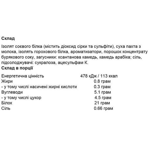 Протеїн OstroVit Protein Shake 700 g /23 servings/ Strawberry (1207921)
