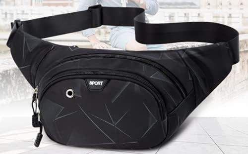 Сумка-бананка iRun 25х15 см Black (H051281) (1208227)
