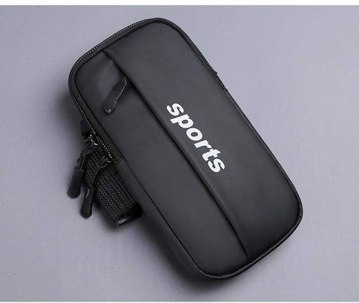 Сумка для бігу iRun з 2 кишенями 18х9 см Black (H051296) (1208228)