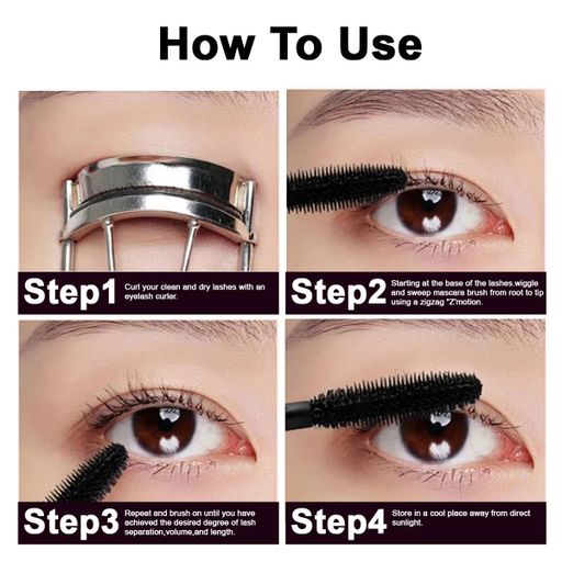 Тушь для ресниц BJCC Lash-Lifting Smudge & Water Proof Mascara, 6 мл