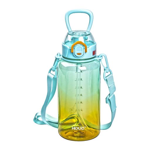 Бутылка для воды 1 л бутылочка с мундштуком мятная HP-14-31M (1208426)
