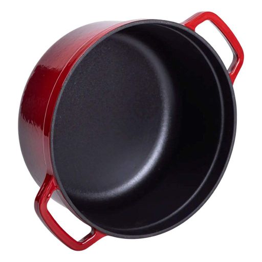 Кокотница чугунная с эмалированным покрытием 3 л, красный Yongkang HP-1-3R (1209035)