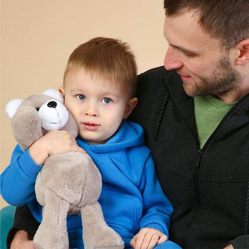 Іграшка м'яконабивна пухнастий Ведмедик Macik МС 080501-11 35 см (1209082)