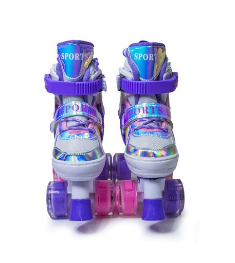 Розсувні ролики квади Scale Sports 34-37 Rainbow Violet (625609082) (1209093)