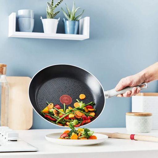 Сковорода универсальная Tefal Air Cook 24см (B5830453) с титановым антипригарным покрытием (1209328)