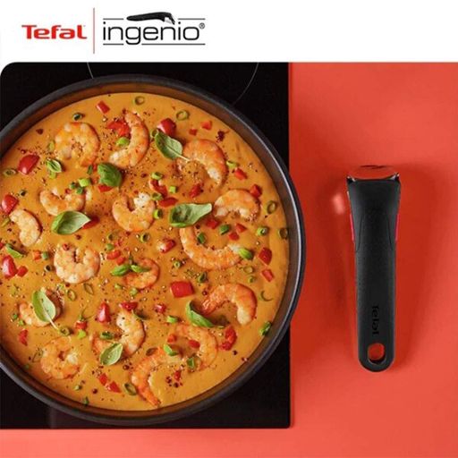 Сковорода Вок із серії Tefal Ingenio Unlimited Wok 22 см., із шестикульовим титановим антипригарним покриттям Titanium 6Х (1209672)