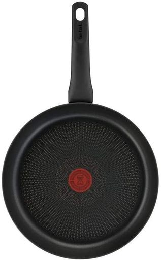 Сковорода Tefal Hard Titanium On 28 см (G2880632), с трехслойным титановым антипригарным покрытием Titanium 3Х (1209730)