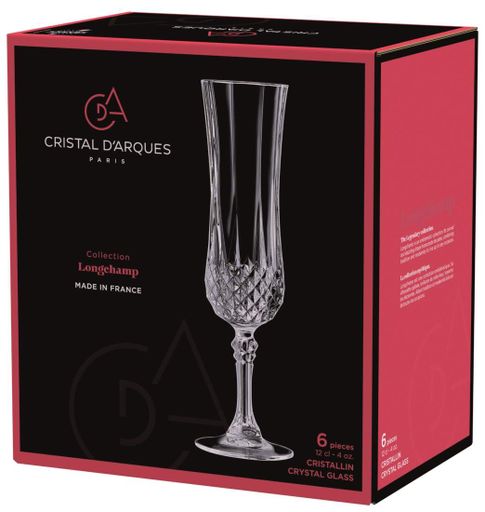 Набір келихів Cristal d'Arques Paris Longchamp, 6х140 мл (6704715) (1210946)