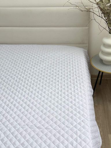 Покрывало Ecotton 220х240 cм антиаллергенное из полисатина светло-серого цвета Light Grey (1211154)