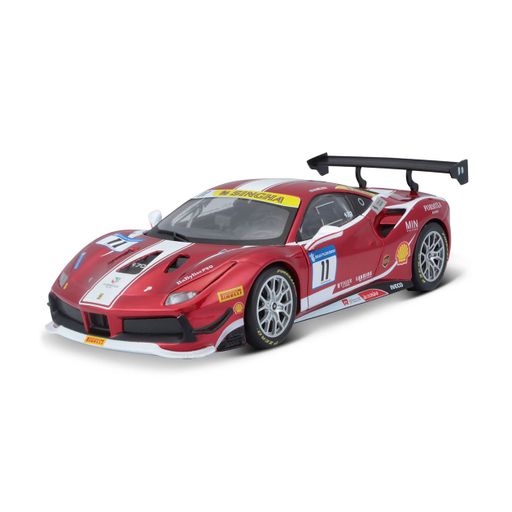 Конструктор Bburago Ferrari 488 Challenge, 1:24, 34 детали, от 14 лет (18-26586)