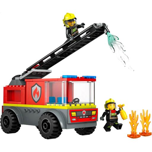 Конструктор LEGO City Пожарная машина с лестницей, 82 детали, от 4 лет (60463)