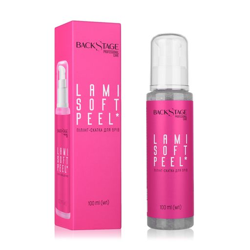Пілінг-скатка для брів BackStage Lami Soft Peel, 100 мл