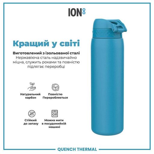 Пляшка для води ION8 Vacuum Insulated 920 мл Blue (I8TS1000BLU) (1214157)